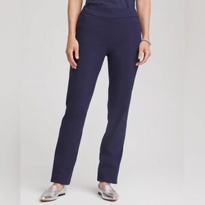 Chico's Navy Straight Leg Pants
